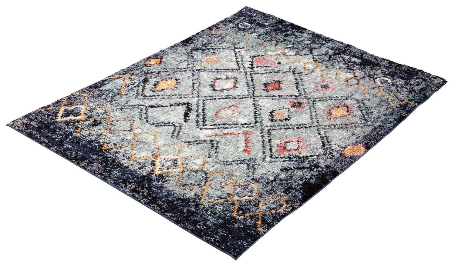 ECARPET Morrocan Area Rug Boho Chic Carpet for Living Room Bedroom