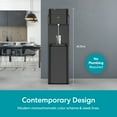 thumbnail image 3 of Brio 430 Black Bottom Load Water Cooler Dispenser, Hot, Cold & Room Temperature, 10.5" Dispense Height for 5-Gallon Bottles, 3 of 9