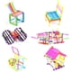 thumbnail image 3 of Barras de bloques de construcción para niños, 420 unidades, palitos de enclavamiento de bricolaje, formas geométricas, inteligencia educativa Afortunado Sencillez, 3 of 4