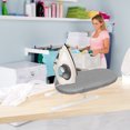 thumbnail image 4 of Miangastore Clothes Ironing Rack Plastic 1Set 22.4In White, 4 of 9