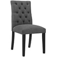 thumbnail image 1 of Hawthorne Collections Fabric Upholstered Dining Side Chair, Gray (Set of 1), 1 of 4