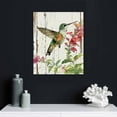 thumbnail image 5 of Nawypu  Bird Wall Art Canvas Flower Pictures Watercolor Hummingbird Artwork Prints Painting for kitchen, 5 of 5