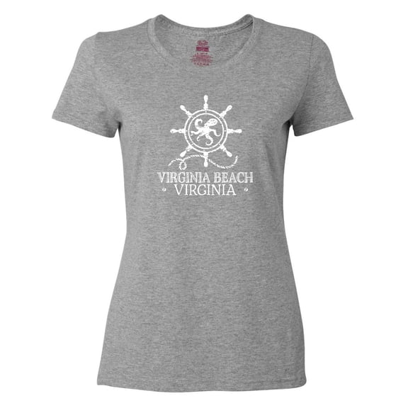 Inktastic Virginia Beach VA Nautical Women's T-Shirt