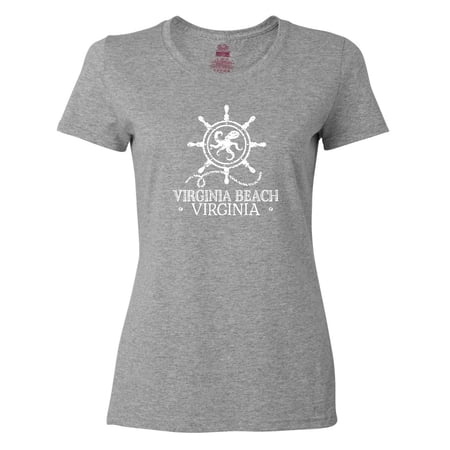 Inktastic Virginia Beach VA Nautical Women's T-Shirt