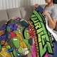 thumbnail image 3 of Teenage Mutant Ninja Turtles - Tortugas Ninja Adolescentes Mutantes anti-pilling, suave, ligera, esponjosa y acogedora de lujo para hogar y cocina – Perfecta para niños y adultos,110X70cm, 3 of 6