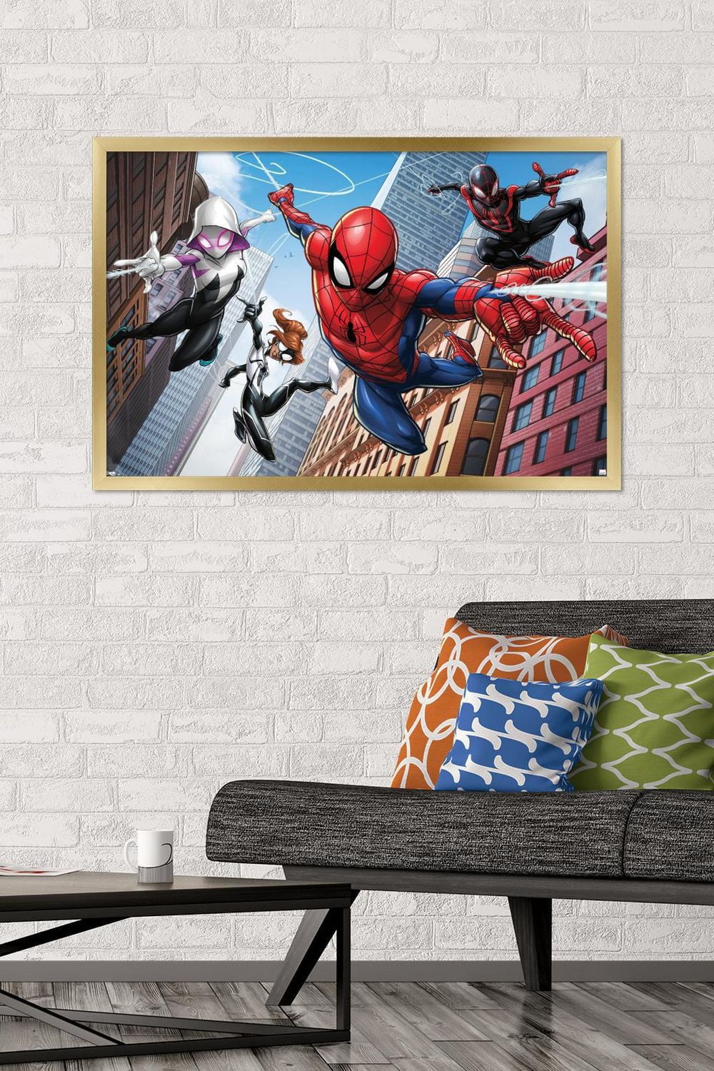 Marvel Comics - Spider-Man - Web Heroes Wall Poster, 22.375" x 34"