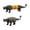 Black, variant on Dinosaur Corn Cob Holders, Prongs Funny Novelty Corn with Stainless Steel on the Cob Picks for BBQ Party Dining Table Accessories Summer Outdoor Camping Black