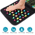 thumbnail image 4 of Miangastore 1pc Home Use Stone Walking Massager Foot Care Massage Mat Foot Massage Tool, 4 of 8