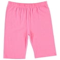thumbnail image 6 of Pink Angel Kids Girls Cotton Spandex Bike Shorts, Solid Plain Sports Activewear Dance Bottoms - 8 Pack, Assorted Colors, 6 of 8