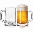 thumbnail image 1 of 2 Piezas Vasos de Cerveza, Tarro Cervecero 12 Onzas (360ml), Vidrio Doble, Ideal para Cerveza o Refrescos, Mantiene Perfectamente la Temperatura de las Bebidas Frías, Regalos para Hombre, 1 of 4