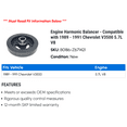 thumbnail image 2 of Engine Harmonic Balancer - Compatible with 1989 - 1991 Chevy V3500 5.7L V8 1990, 2 of 2