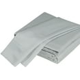 thumbnail image 2 of Bed Sheets Luxuriously Soft 100% Viscose Derived from Bamboo 4-Piece sheet Set , Oeko-TEX Certified,California King - Lt Gray,Cotton Sheets, 2 of 5