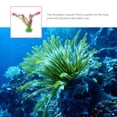 thumbnail image 3 of FESTFENDS 1Set Fish Tank Artificial Plants Plastic Assorted Color for Underwater Environment 30x0.39in, 3 of 5