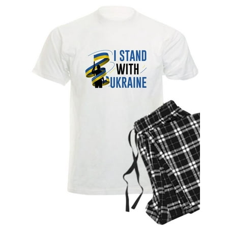 

CafePress - I Stand With Ukraine - Men s Light Pajamas