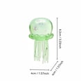 thumbnail image 2 of Jellyfish Stress Balls, Jellyfish Sensory Balls, Stress Octopus Squishy Balls, Octopus Squishy Octopus for Friends Family Stress Relief Squeeze Balls for Octopus Lovers, Watermelon Red, 2 of 5