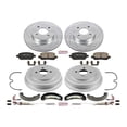 thumbnail image 3 of PowerStop Front and Rear Z23 Evolution Sport Brake Pad Rotor Drum and Shoe Kit Fits: SATURN Select Models K15224DK, 3 of 10
