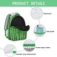 thumbnail image 3 of Cute Watermelon Print Backpack Summer Students School Bag with Refreshing Tropical Pattern for Fruit Lovers and Beach Fun, 3 of 5