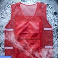 thumbnail image 5 of Cooling Vest for Men Women, Reusable Evaporative Ice Vest, Adjustable Lightweight Cool Vest for Hot Weather Outdoor Work Running Cycling, 5 of 6