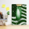 thumbnail image 5 of FMSHPON Sport Baseball Game Flag Clipboard Hardboard Wood Nursing Clip Board and Pull for Standard A4 Letter 13x9 inches, 5 of 7