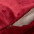 thumbnail image 3 of Cheer Collection Set of 2 Hollow Fiber Filled Couch Pillows, 22" x 22" - Maroon, 3 of 4