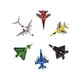 thumbnail image 4 of 6 modelos de aviones de aleación de metal fundido a presión, simulación de avión de metal, juguete para niños, modelo de avión de aleación para, 4 of 9