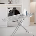thumbnail image 2 of HELLHERO Ironing Board Cover Washable Gray Weathered Texture Polyester Fiber Fabric for Home Ironing 15"x54", 2 of 5