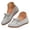 Grey, variant on Loafers for Women Comfortable Suede Slip on Work Shoes Bowknot Strappy Cute Penny Loafer Dressy Casual Ballet Flats (Blue,8.5)
