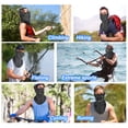 thumbnail image 7 of 2 Pack Cooling Neck Gaiter Face Mask Men Women Breathable for Running Cycling Climbing Snowboarding Motorcycle Fishing Riding, 7 of 7