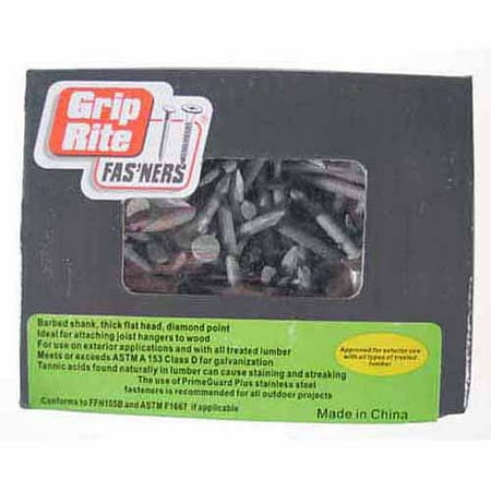 - Grip-Rite 1-1/2 in. Hot Dipped Galvanized Joist Hanger Nails (5 lb. box)