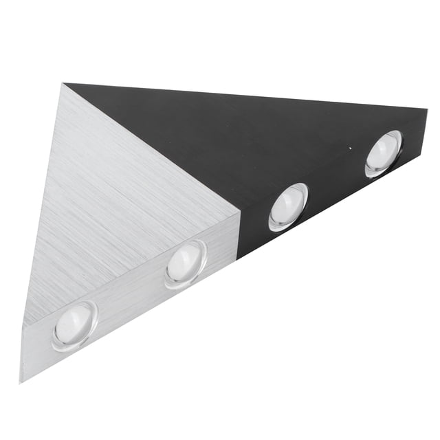 Iluminación ambiental, lámpara triangular LED de 5 W, luz triangular para mejoras del hogar, máxima eficiencia
