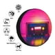 thumbnail image 4 of Fotbe Neon Cassette Tape Funda de Llanta de Repuesto con Estampado, Engrosada, Ajuste Universal para Jeep, Remolque, RV, SUV, Camión-14 inch, 4 of 6
