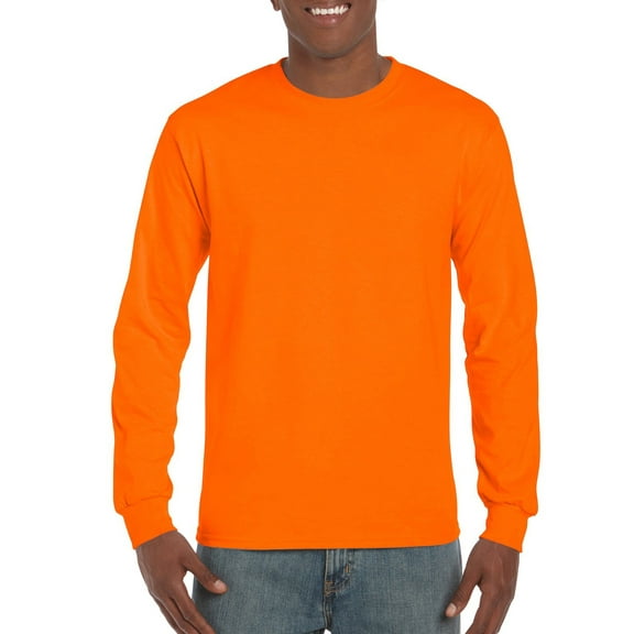 Gildan Mens Ultra Cotton Classic Long Sleeve T-Shirt