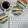 thumbnail image 3 of Thirstystone Watercolor Sunrise 4-Pack Round Stone Coasters, 3 of 7