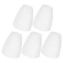 BESTYASH 5Pcs White Plastic Lamp Shades Replacement Covers for Pendant Table and Floor Lamps