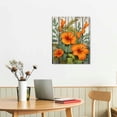 thumbnail image 3 of ARISTURING  Tropical Wall Art Rustic Hibiscus Flower Flamingo and Tropical Flower Painting Hawaii Theme Home Office Wall Decor, 3 of 5