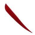 thumbnail image 3 of Almencla 12 Pcs Plumes de Dinde 3 Pouces Vanes Rouges, 3 of 8