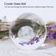 thumbnail image 2 of Esfera de bola de cristal de diente de león de cristal transparente, regalo de decoración para el hogar y la Oficina, 2 of 8
