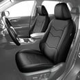 thumbnail image 2 of Car Seat Cover Fit for Mazda CX-30 2020-2026,Full Set Faux Leather Seat Protectors,Breathable,Easy Care,Non-Slip,Scratch Resistant,Black,2 Row 5 Seats, 2 of 12