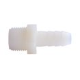 thumbnail image 1 of Adaptador Anderson de nylon de 1/4 pulgadas de diámetro. MPT Barb White, 1 of 2