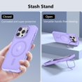 thumbnail image 2 of Funda magnética VoBoeo con soporte para iPhone 15 Pro, 2 of 7