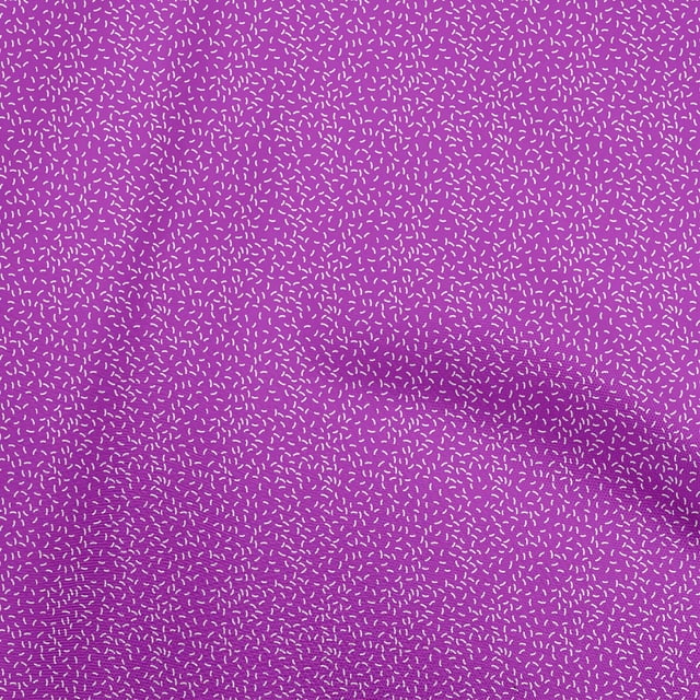oneOone Viscose Jersey Purple Fabric Abstract Craft Projects Decor Fabric Printed By The Yard 60 Inch Wide