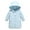 Blue, variant on GYRATEDREAM Kids Hooded Padded Coat Boys Girls Long Down Jacket Windproof Warm Puffer Coat 3-10T