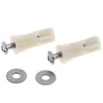 thumbnail image 5 of 2xToilet Seat Hinges Screws WC Hole Fixing Fit Toilet Seats Hinges Repair To AL, 5 of 10
