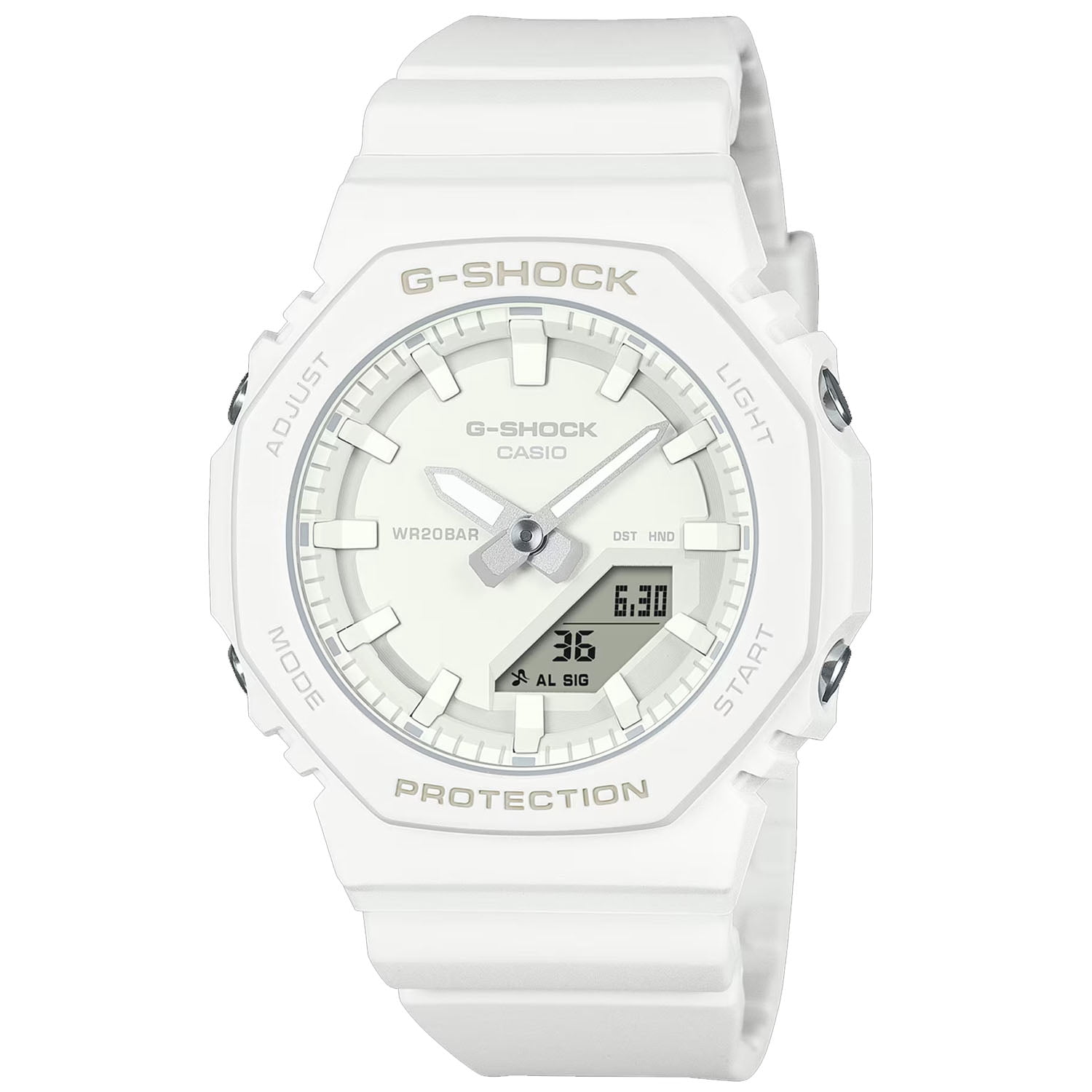 Casio Baby-G Moon And Star Series Analog Digital White Dial Quartz