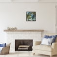thumbnail image 2 of Stupell Industries Couple on Summer Beach Nature Painting Black Framed Art Print Wall Art, 17 x 17, 2 of 8