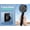 Athens Black Set 5, variant on High Pressure Shower Head Handheld Large Panel Rainfall Showerhead with One-Key Stop Water Saving for Bathroom Accessories