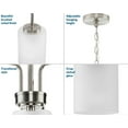 thumbnail image 3 of P400274-031-Progress Lighting-Merry - 3 Light Linear Chandelier-Matte Black Finish    -Traditional Installation, 3 of 3