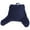 Navy Blue, variant on Nestl Reading Pillow, Extra Large Bed Rest Pillow with Arms – Premium Shredded Memory Foam TV Pillow, Detachable Neck Roll & Lumbar Support Pillow - Navy Blue