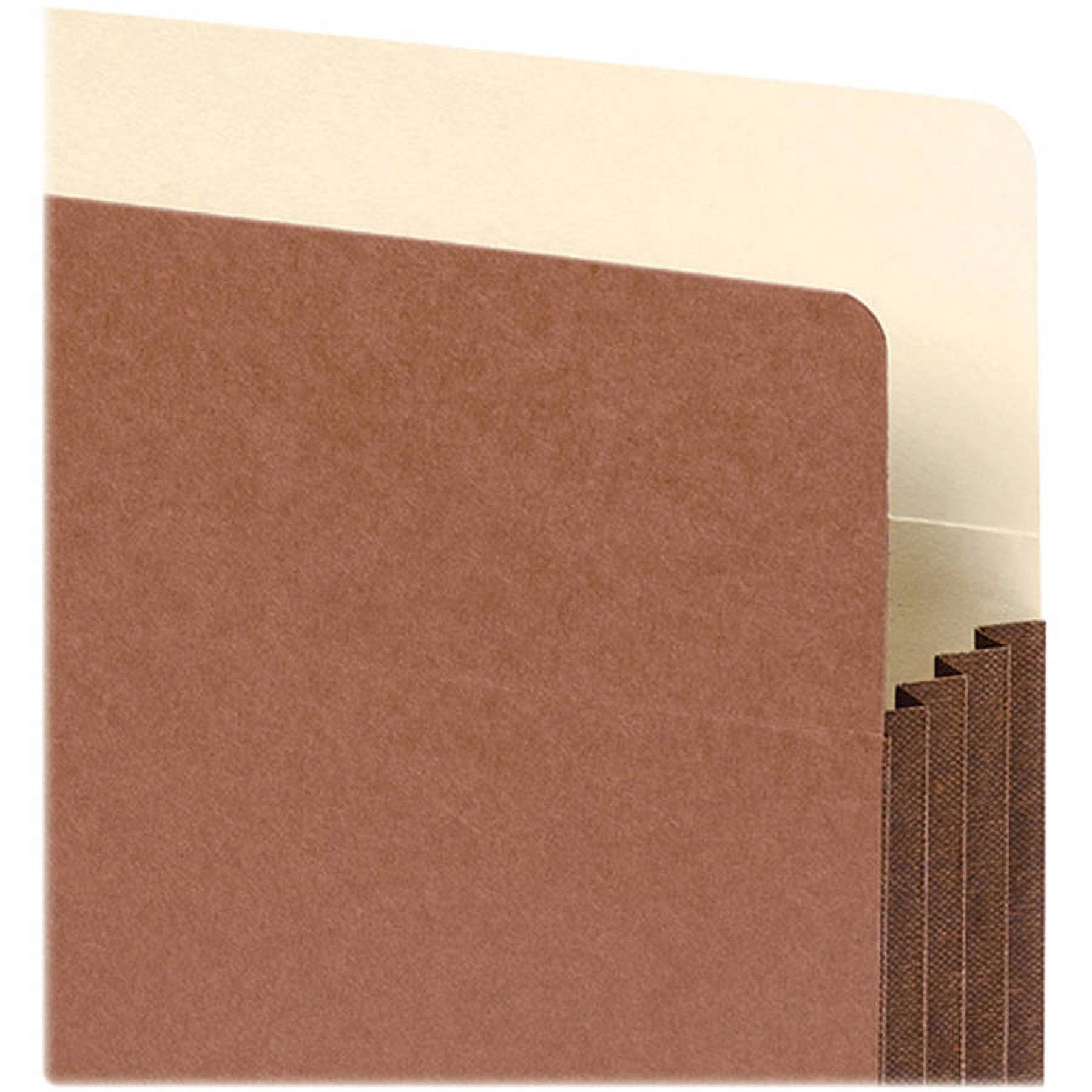 Smead Redrope File Pockets 3.5" Fully-Lined Gusset 10/BX Legal (74264)