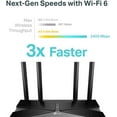 thumbnail image 2 of Restored TP-Link Archer AX50 AX3000 Wireless Dual-Band Gigabit Router (Refurbished), 2 of 5